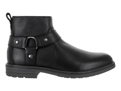 Botas Flexi de Cuero Negro para Hombre