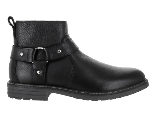 Botas Flexi de Cuero Negro para Hombre