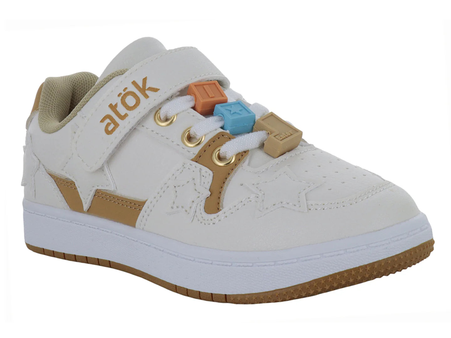 Tenis ATOK Blanco Beis para Niña