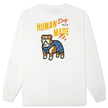 Graphic L S T Shirt 37 White