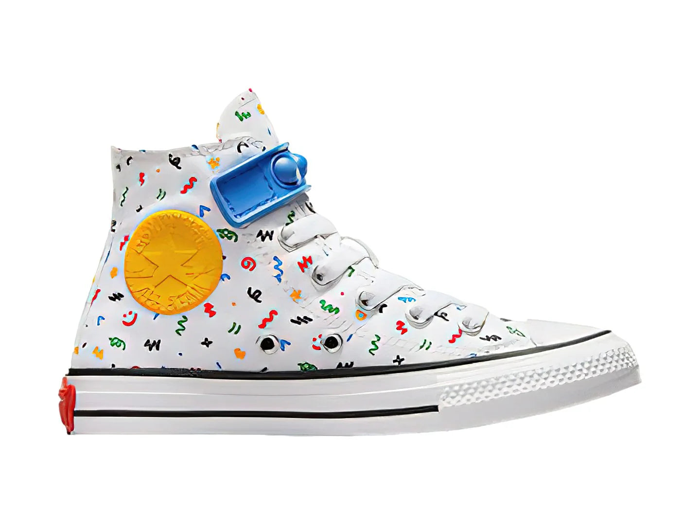 Tenis Converse Chuck Taylor All Star Blanco y Azul para Niño
