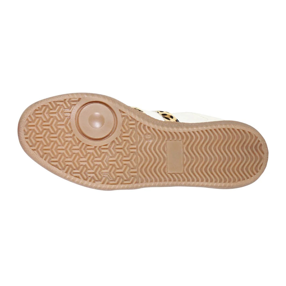 To Paz Leopard Lace Up Sneakers