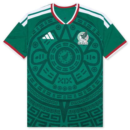 Mexico 26 Home Authentic Jersey Green