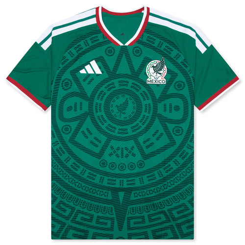 Mexico 26 Home Authentic Jersey Green