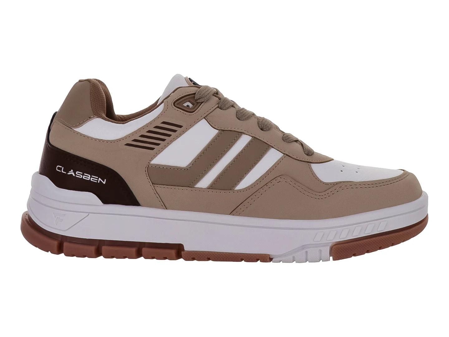 Tenis Clasben Bowery Beige para Hombre