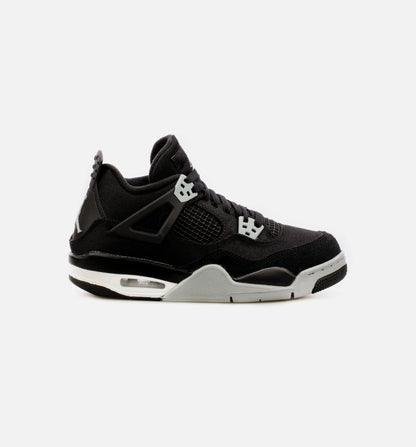 Air Jordan 4 Retro SE Grade School Lifestyle Shoe Black Grey Limit One Per Customer