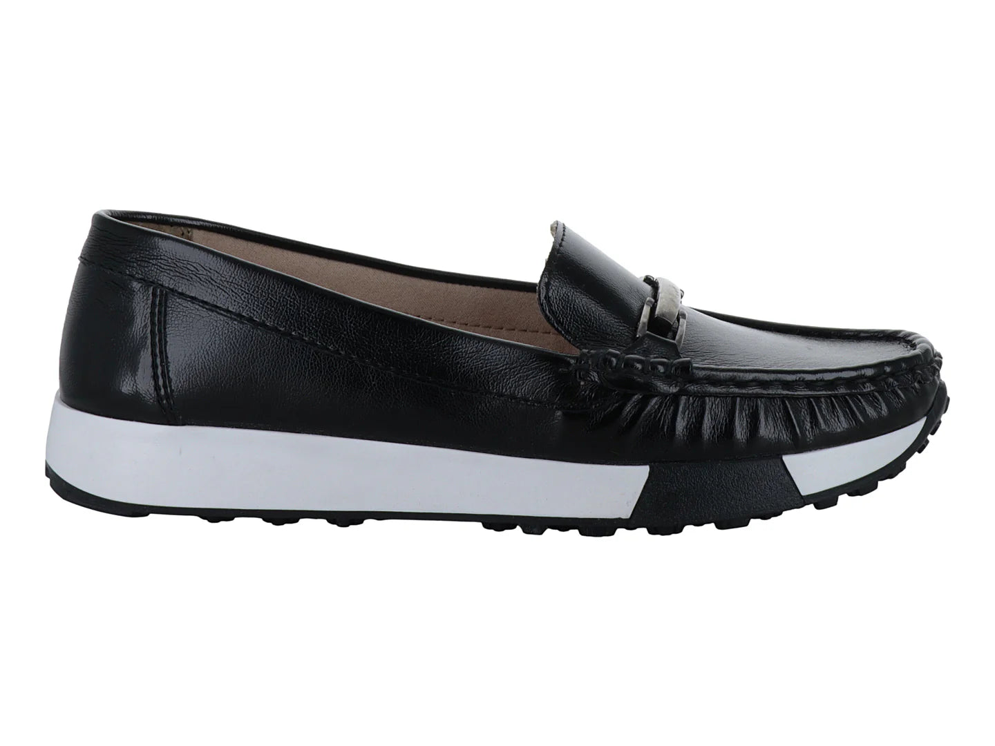 Mocasines Nomadas Negro para Mujer