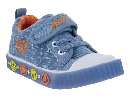 Tenis ATOK Jeans Orange para Niño