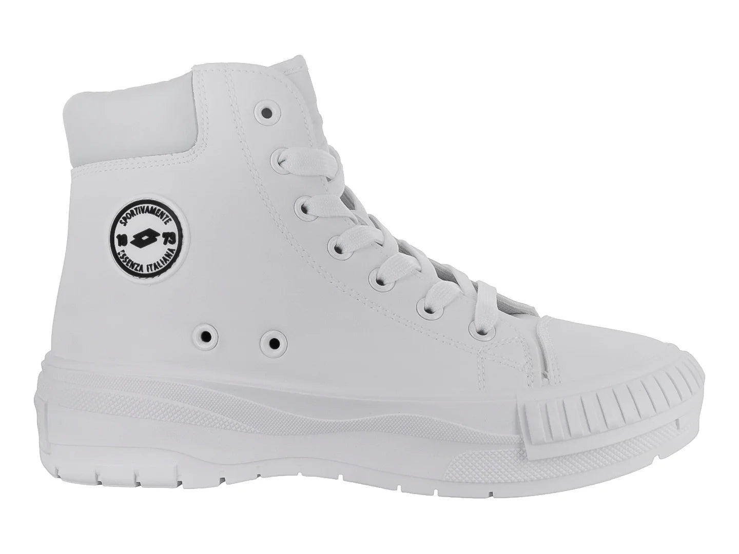 Tenis Lotto Oddiseo Blanco y Gris para Mujer