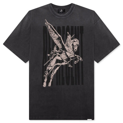 Spirits Mascot T Shirt Aged Black