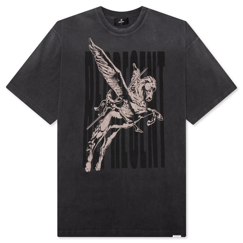 Spirits Mascot T Shirt Aged Black