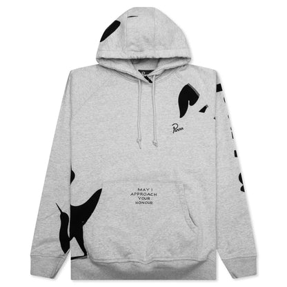 Clipped Wings Hooded Sweatshirt Heather Grey