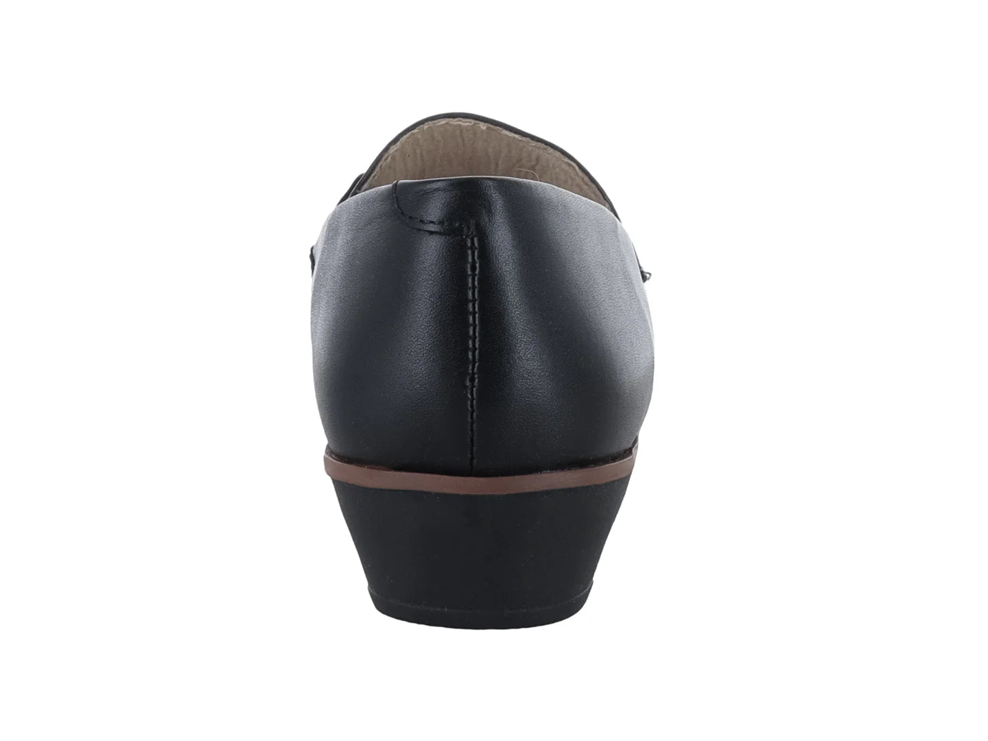 Zapatos Planos Loafer Vicenza Negro para Mujer