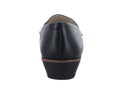 Zapatos Planos Loafer Vicenza Negro para Mujer