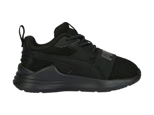 Tenis PUMA Wired Run Pure AC Negro para Niño