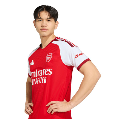 adidas Arsenal FC Home Authentic Mens Soccer Jersey 26 27 Red