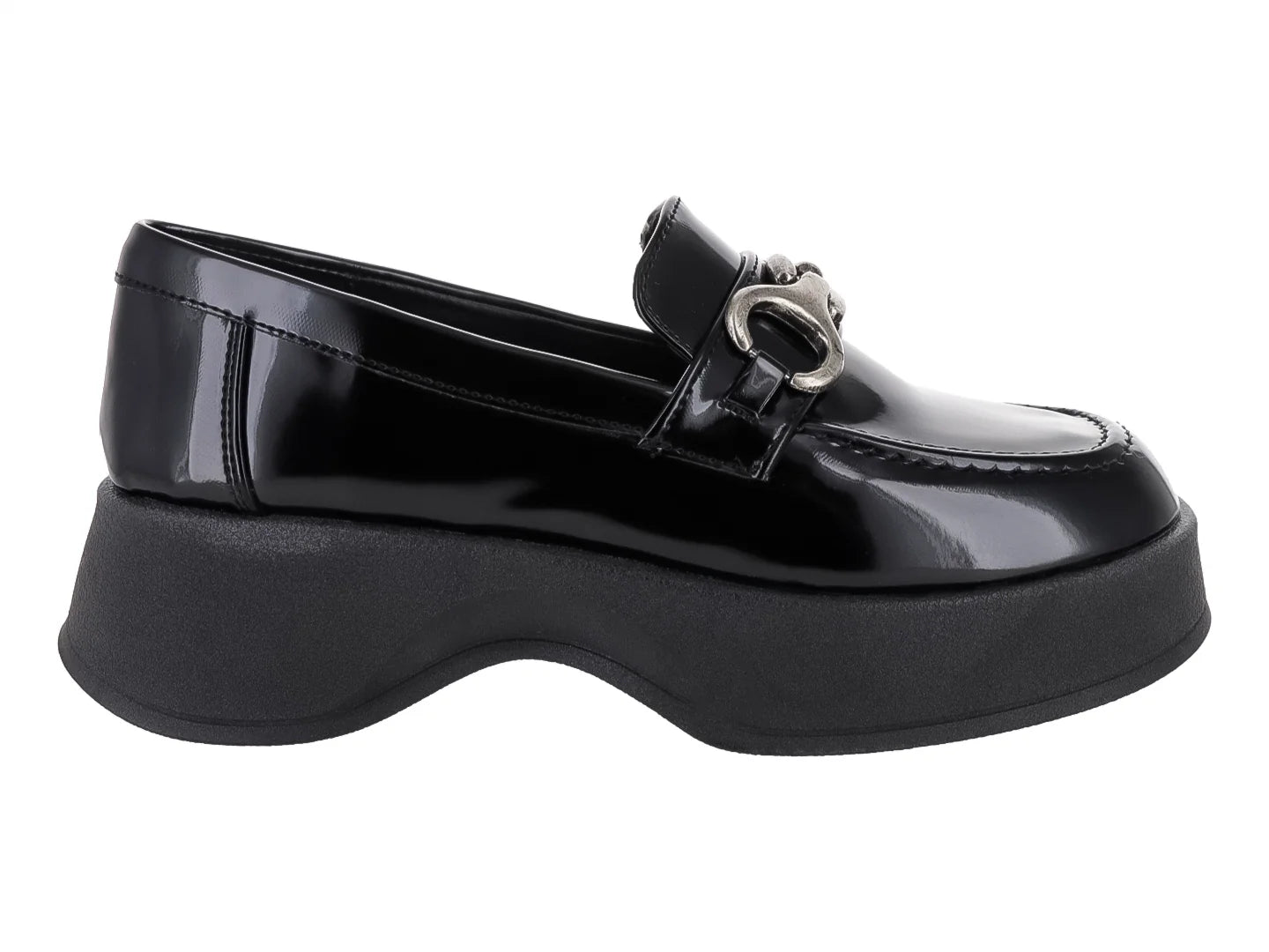 Mocasines MELIANA Camaleón Negro para Mujer