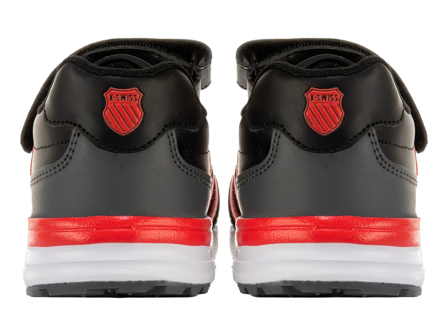 Tenis K Swiss Tross II Negro con Rojo para Niño