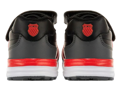 Tenis K Swiss Tross II Negro con Rojo para Niño