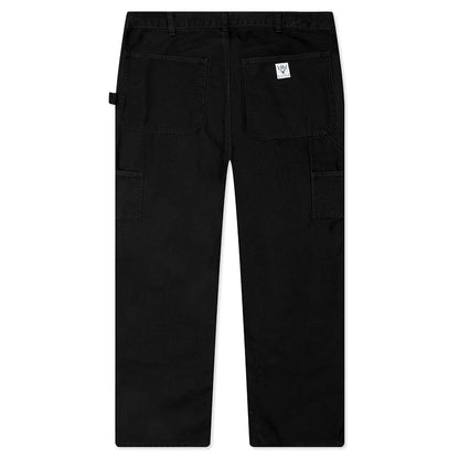 Cotton Canvas Painter Pant Black