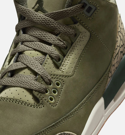 Air Jordan 3 Retro Medium Olive Grade School Lifestyle Shoe Medium Olive Sequoia Neutral Olive Sail