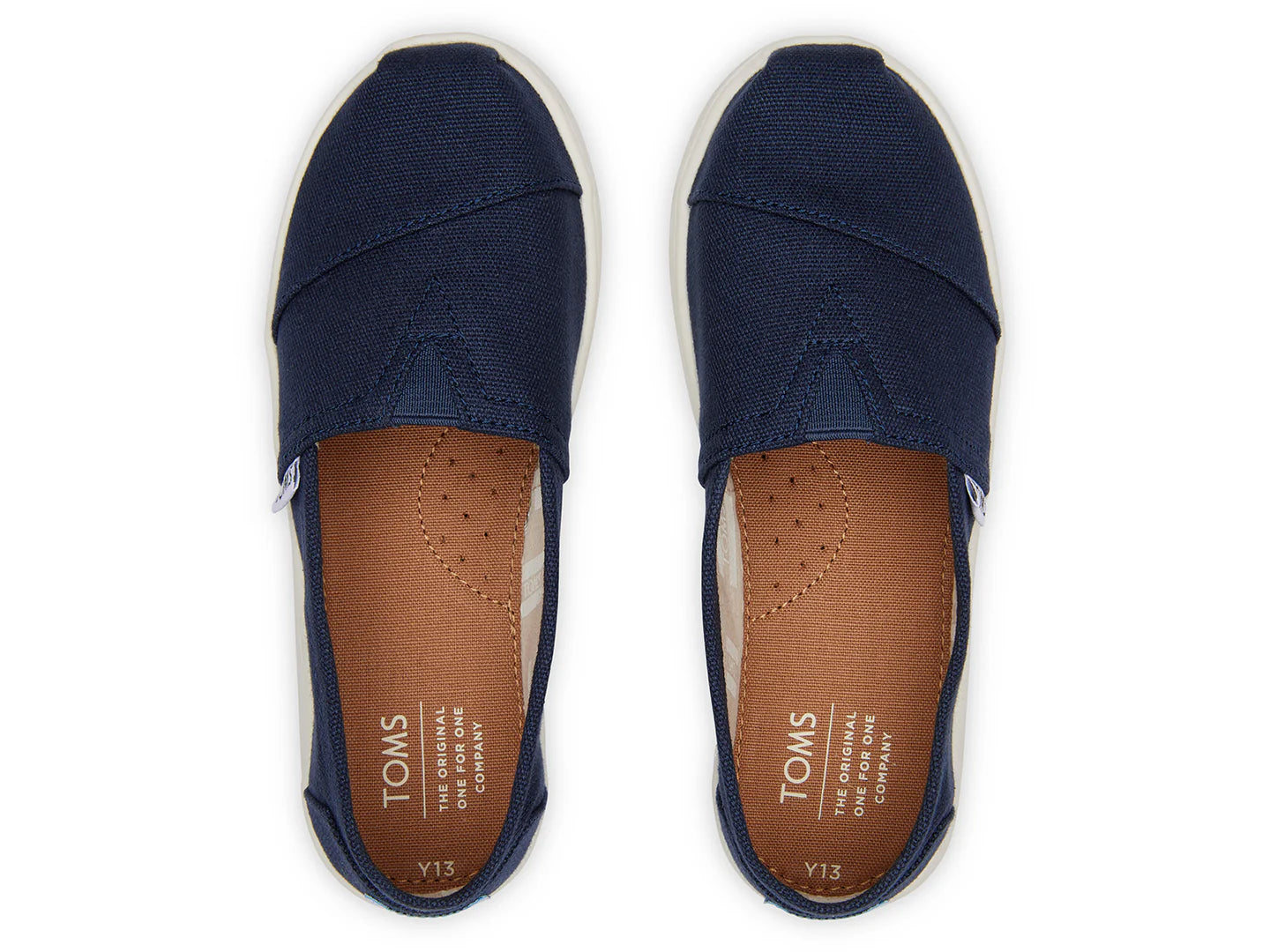 Zapatos TOMS Slip on Azul Marino para Niño