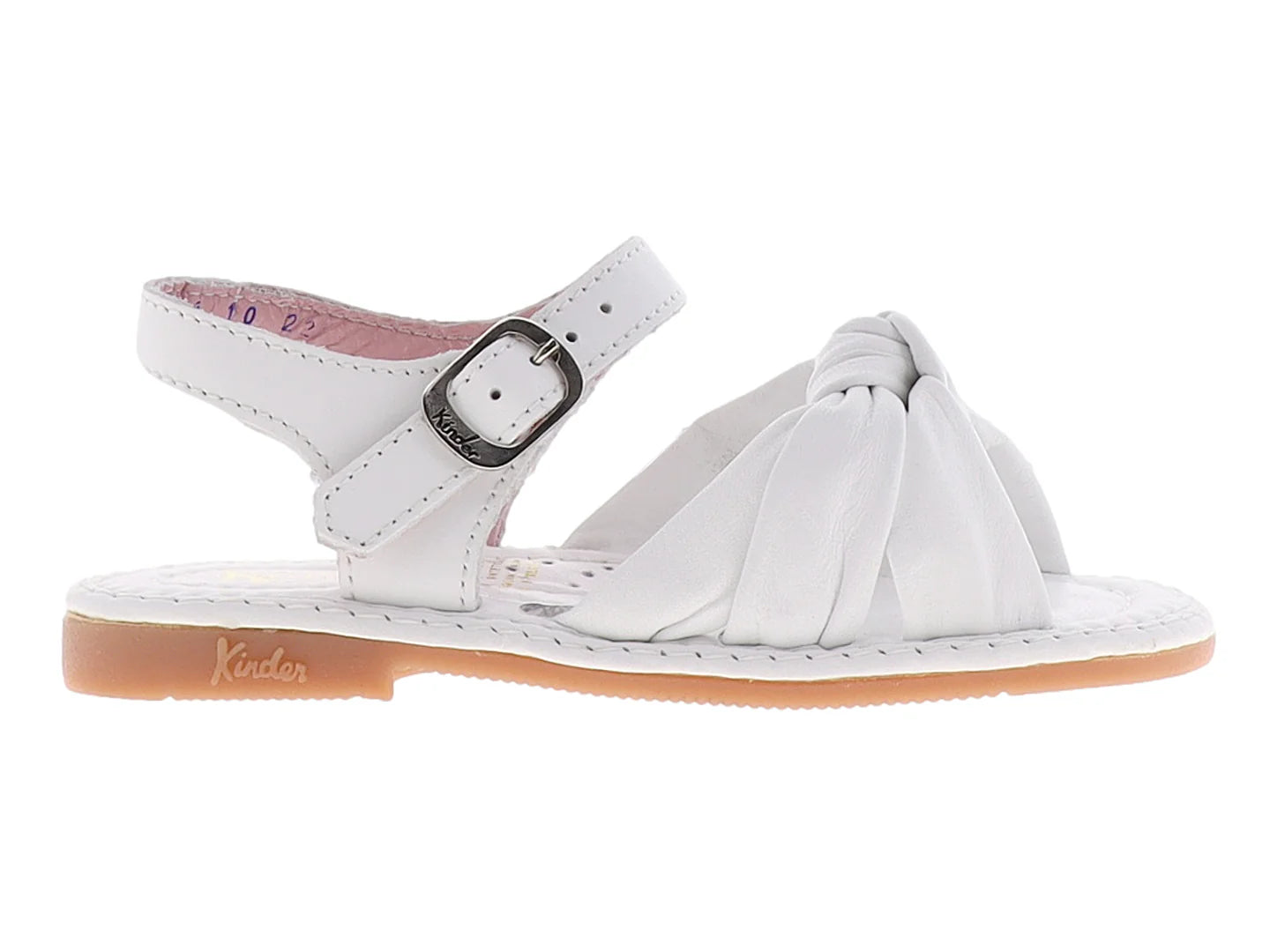 Sandalias Kinder para Niña Color Blanco