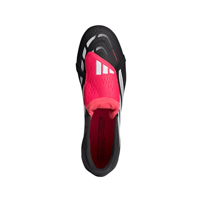 adidas Predator Pro Fold Over Tongue FG Firm Groun Mens Soccer Cleats Black White