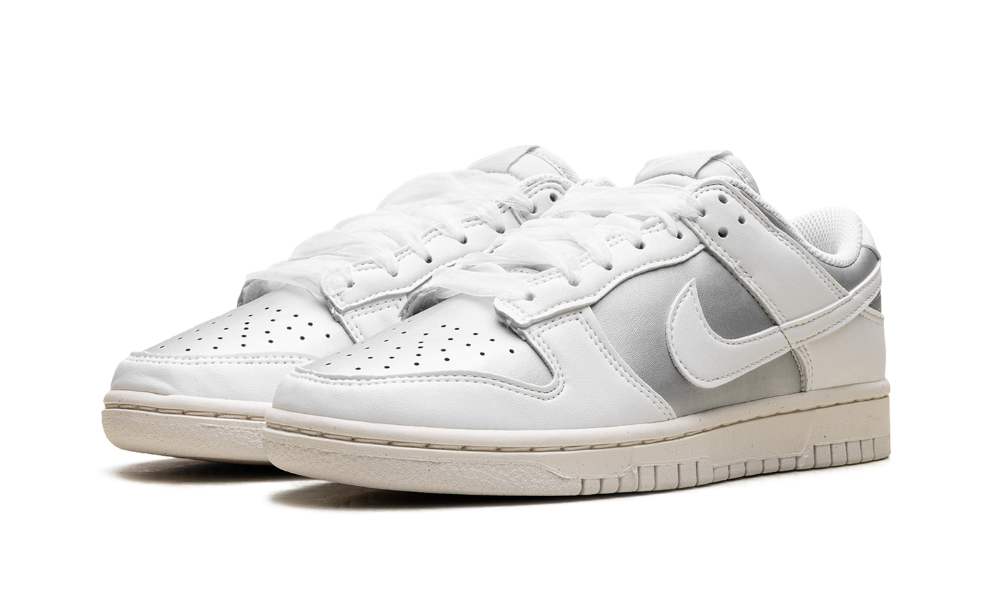 Dunk Low Next Nature WMNS"Sheer Lace Pack - Metallic Platinum" IB7311 001