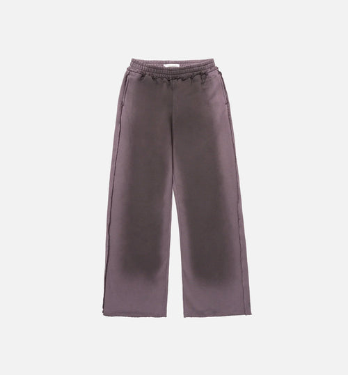 Spray Fleece Womens Sweatpants Black