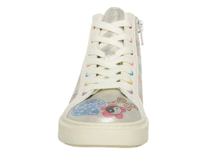 Tenis Steve Madden Silver Multi para Niña