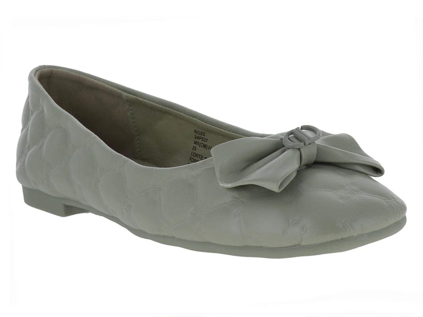 Zapatos Planos Roze Verde para Mujer