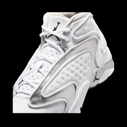 WMNS Air Jordan OG White Metallic Silver Black
