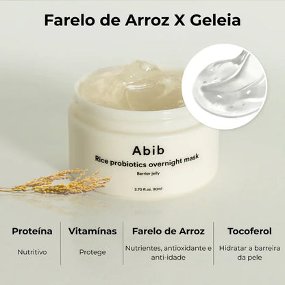 Máscara Noturna Rice Probiotics Jelly