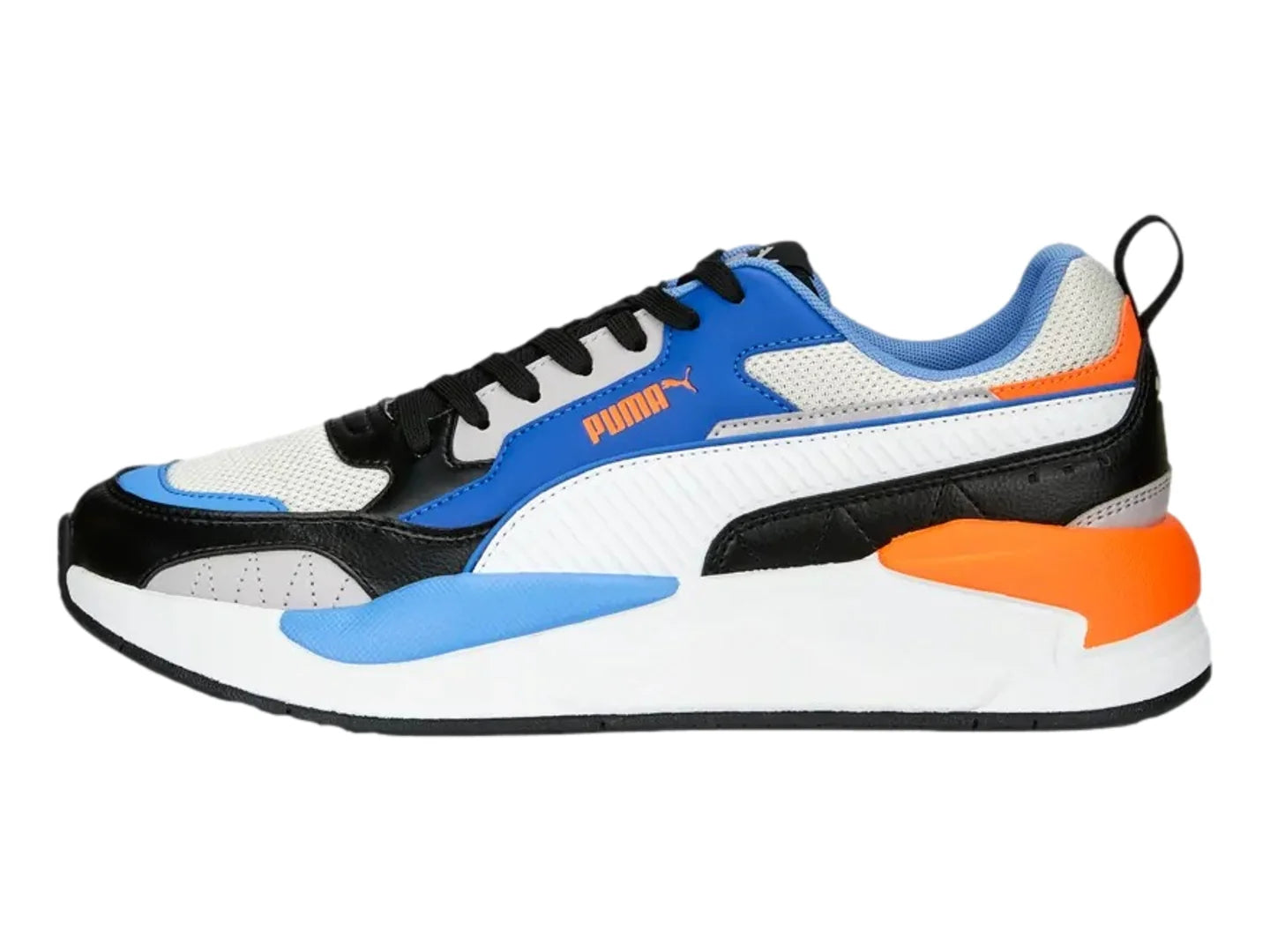 Tenis PUMA X Ray 2 Square Multicolor Negro y Azul