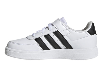 Tenis Adidas Breaknet 20 Blancos y Negros para Niño