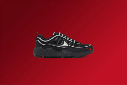 Air Zoom Spiridon SP - Black/Metallic Silver/Sport Red