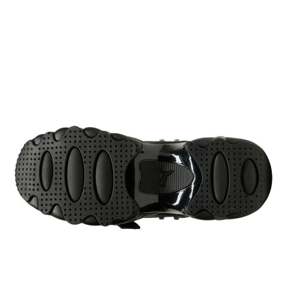 Pulsar Wedge Black Claw Lace Up Sneakers