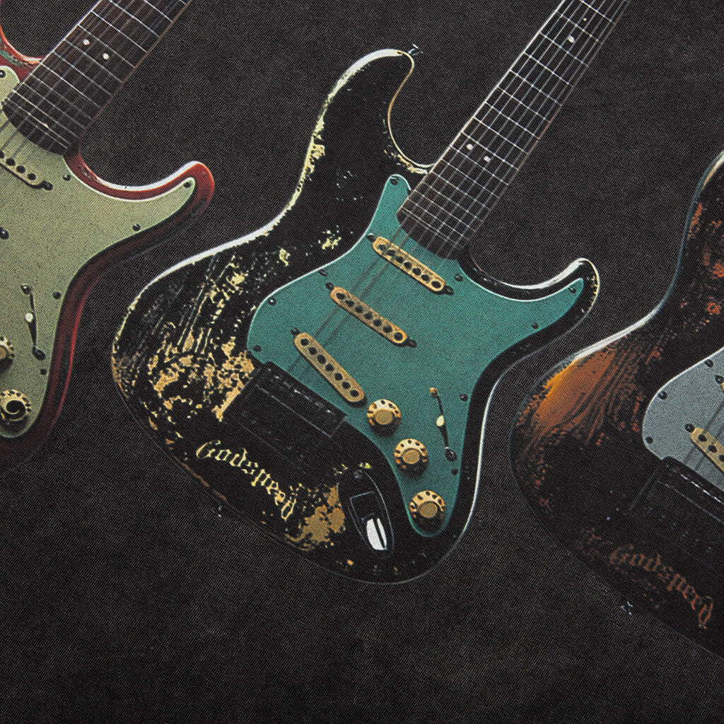 Guitar Heroes Studded Black