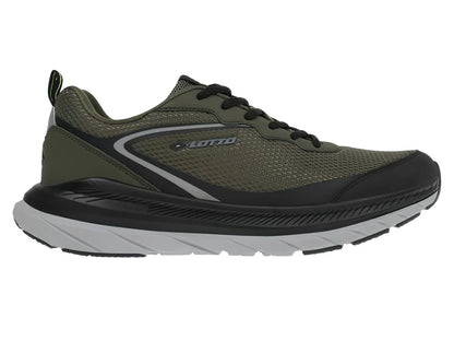 Tenis Lotto Lothar Color Oliva y Negro para Hombre
