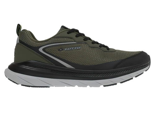 Tenis Lotto Lothar Color Oliva y Negro para Hombre