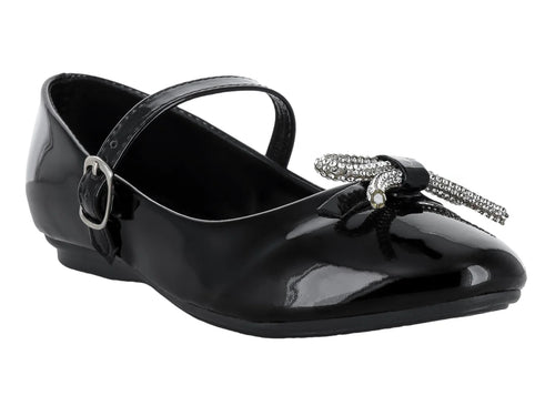 Zapatos Genesis Charol Negro para Niña