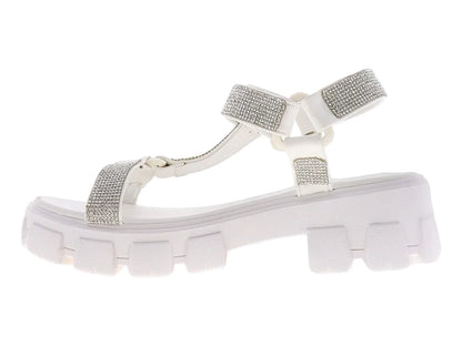 Sandalia Gladiador Furor Blanco para Mujer