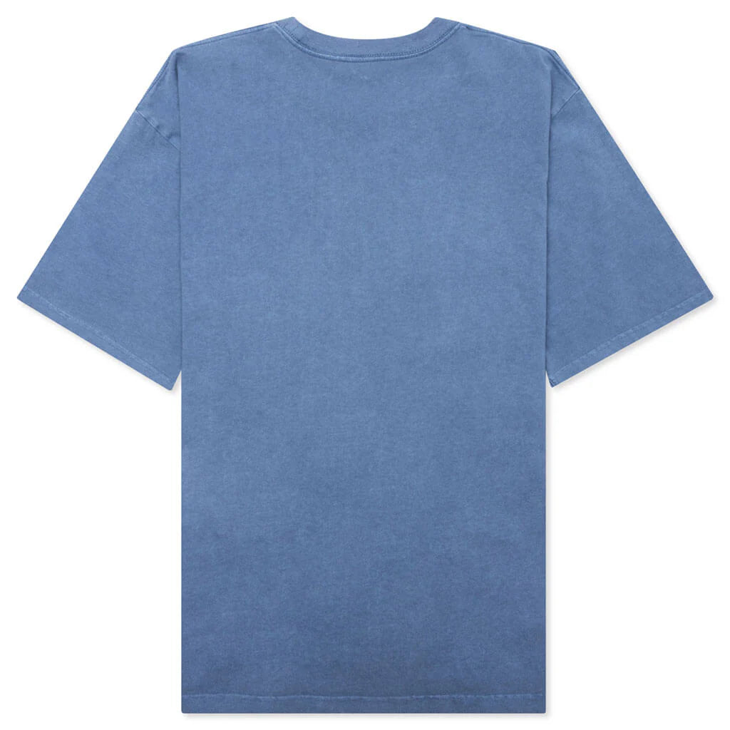 Pigment Dyed College Relaxed Fit Tee Navy