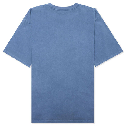 Pigment Dyed College Relaxed Fit Tee Navy