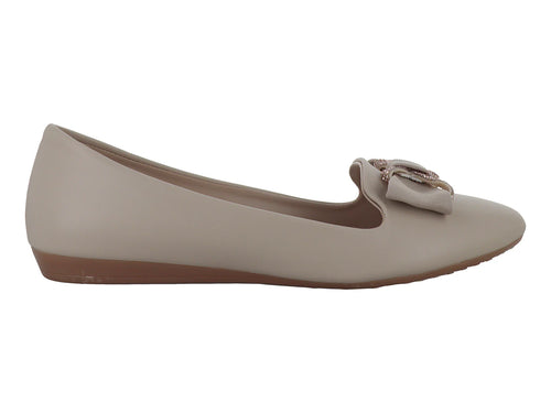 Zapatos Planos Clasben Beige para Mujer