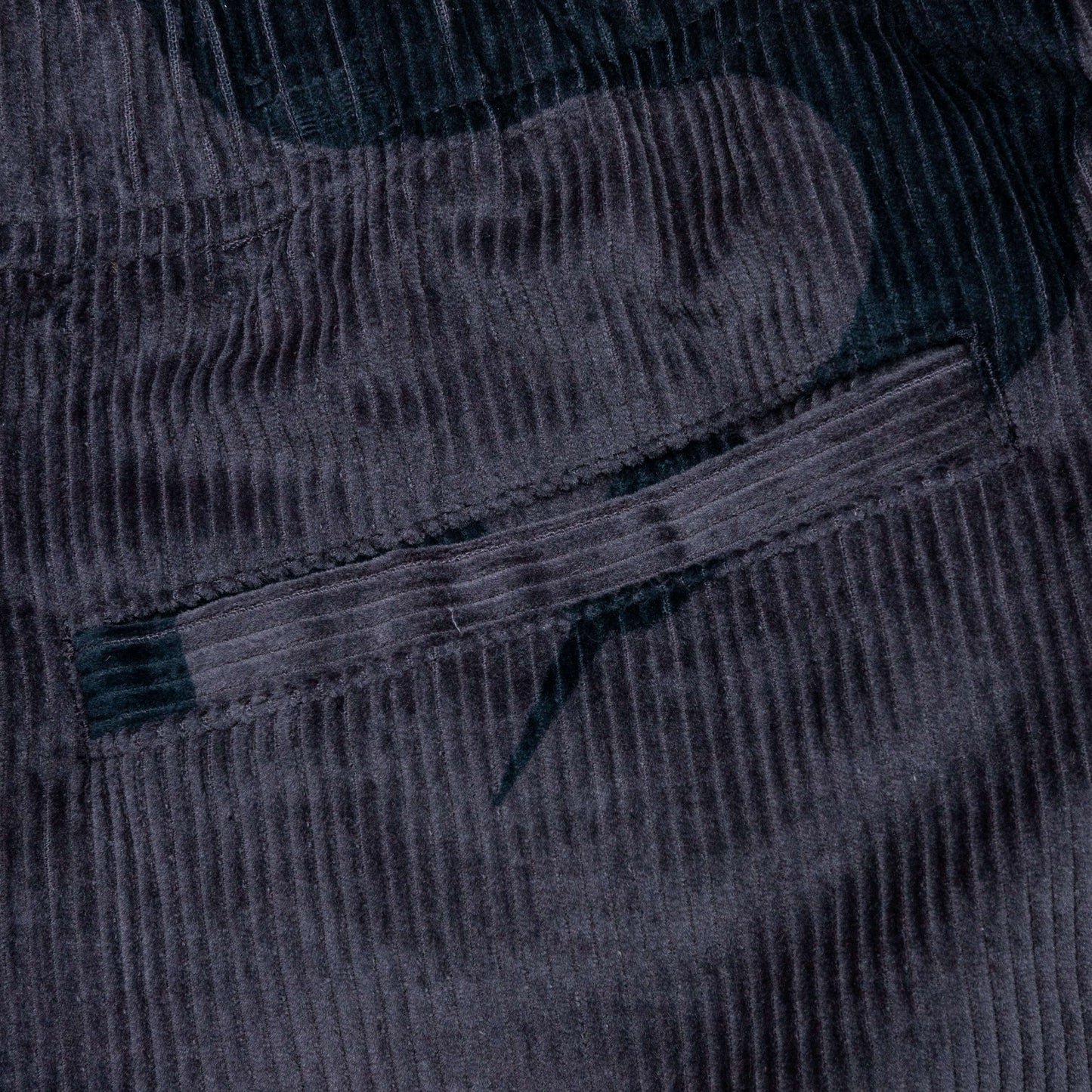 Clipped Wings Corduroy Pants Greyish Blue