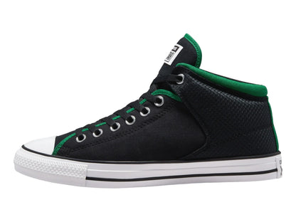 Tenis Converse Chuck Taylor All Star High Street Mid Negro y Verde para Hombre