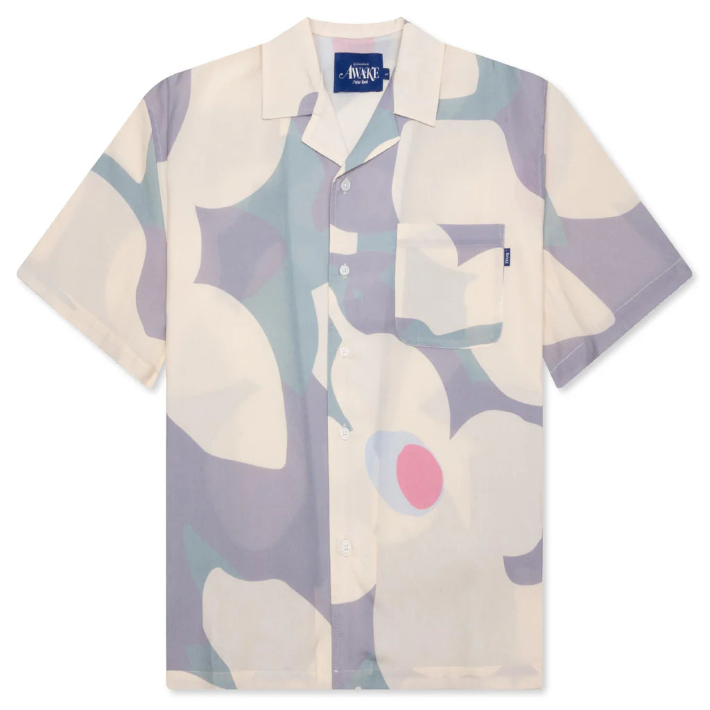 Floral Camp Grey Multi