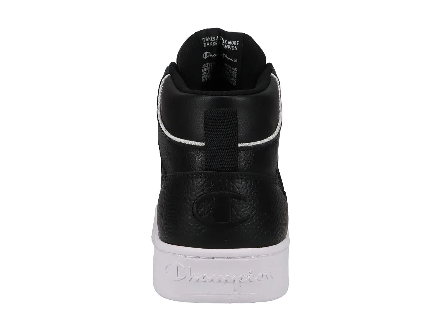 Tenis Champion 5 on 5 Hi Negro con Blanco para Hombre